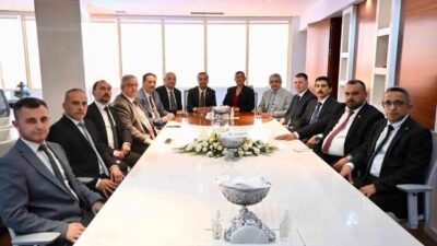 Bir dizi ziyaret için Aydın’a gelen Milliyetçi Hareket Partisi (MHP)