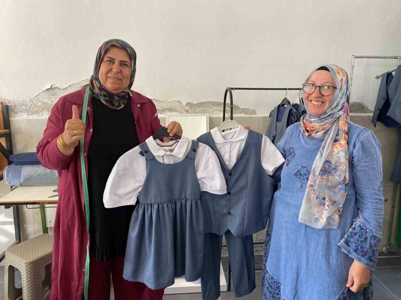 Okul üniforması ücreti derdini sona erdiren proje