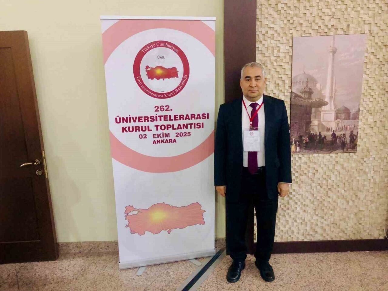 ADÜ Rektörü Prof. Dr. Kent, 262. Üniversitelerarası Kurul Toplantısı’na katıldı