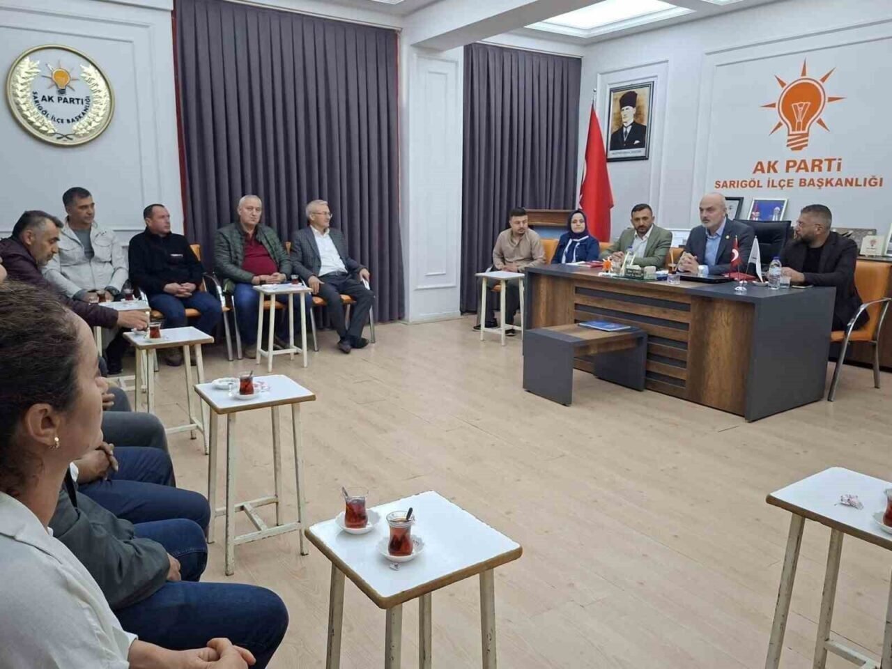 AK Parti Sarıgöl Teşkilatı, Zafer Işık’ı ağırladı