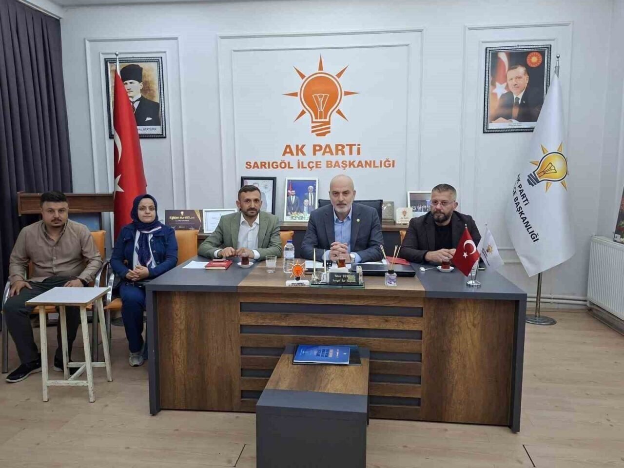 AK Parti Sarıgöl Teşkilatı, Zafer Işık’ı ağırladı