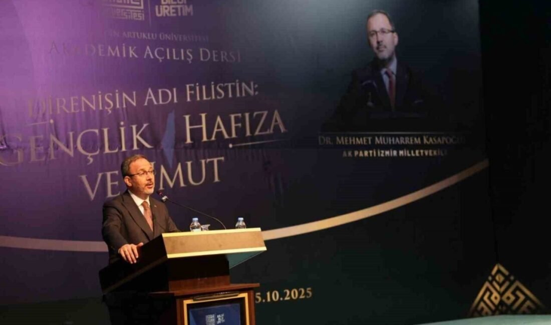 AK Parti’li Kasapoğlu: “Filistin davası, insanlık onurunun davasıdır” AK Parti İzmir Milletvekili Mehmet Muharrem Kasapoğlu, “Filistin davası bize