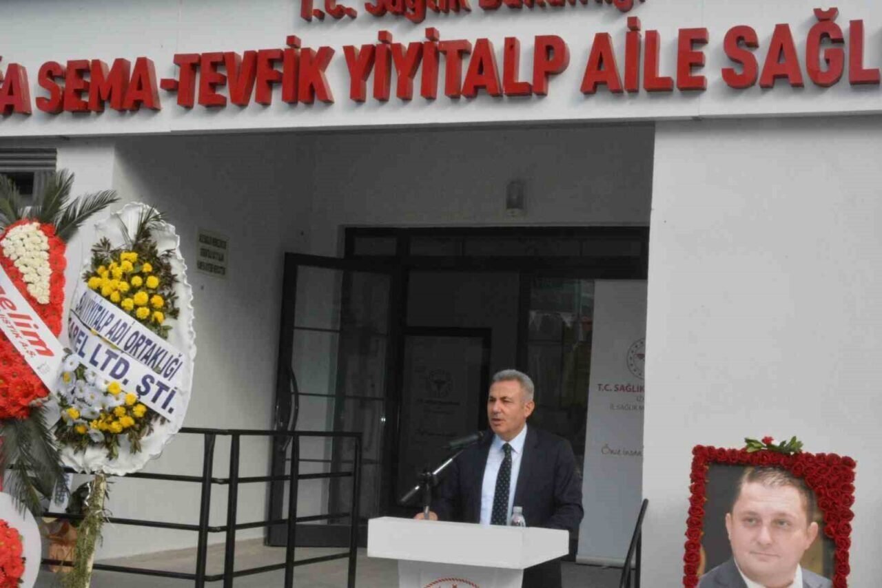 Aliağa Sema - Tevfik Yiyitalp Aile Sağlığı Merkezi hizmete açıldı