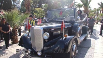 Turgutlu’da bugün gerçekleştirilen 29 Ekim Cumhuriyet Bayramı kutlamaları kapsamında Gazi