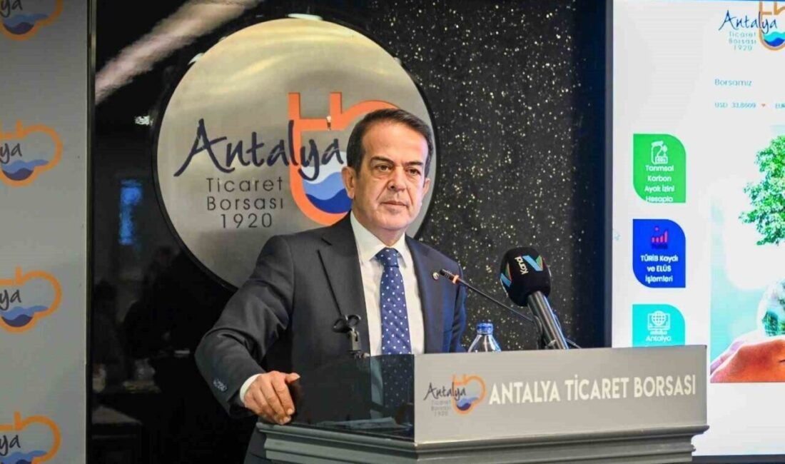 ATB Başkanı Ali Çandır: “Nar üretimi beklentinin yüzde 25 altında, ancak kalite ve ihracat açısından başarılıdır” Antalya Ticaret Borsası Ekim Ayı Meclis Toplantısında tarım, ülke ve