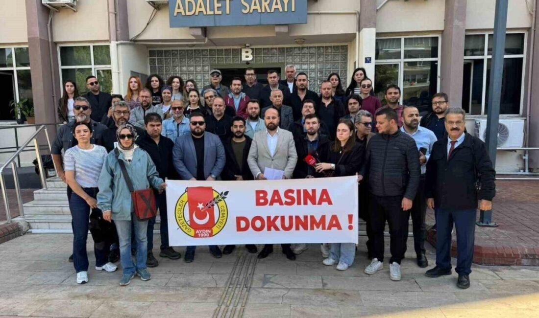 Aydın’da gazeteciler, meslektaşlarına destek için bir araya geldi Geçtiğimiz gün Aydın’ın Efeler ilçesinde meydana gelen bir trafik kazasını