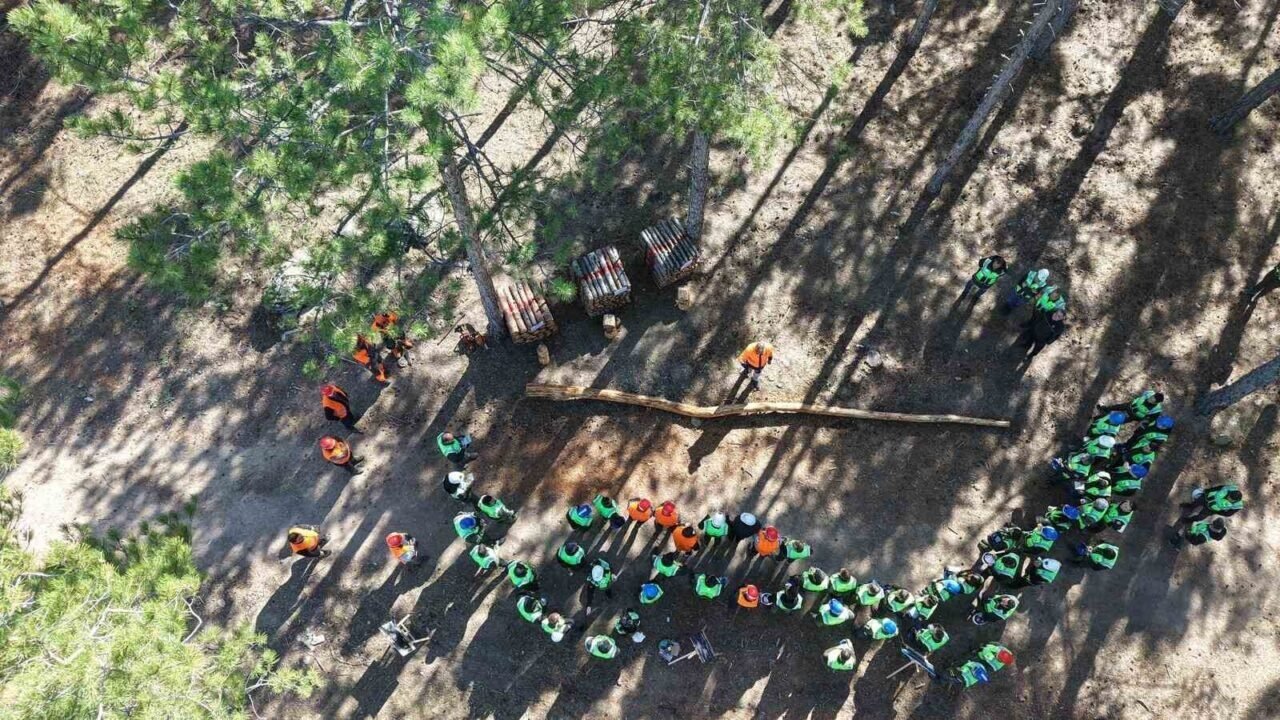 Aydın’da ormancılardan tatbikat Aydın’da ormancılardan tatbikat