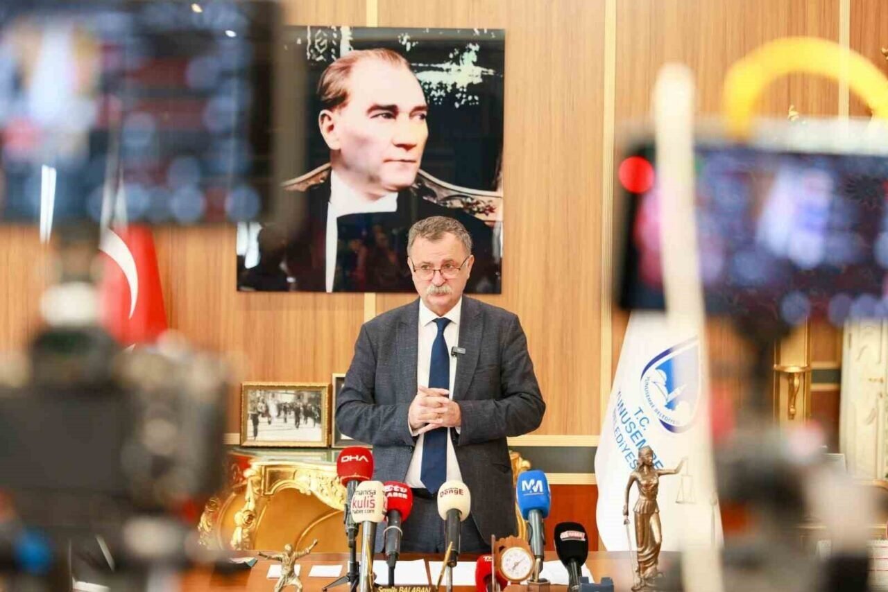 Başkan Balaban aylık çalışmalarını anlattı