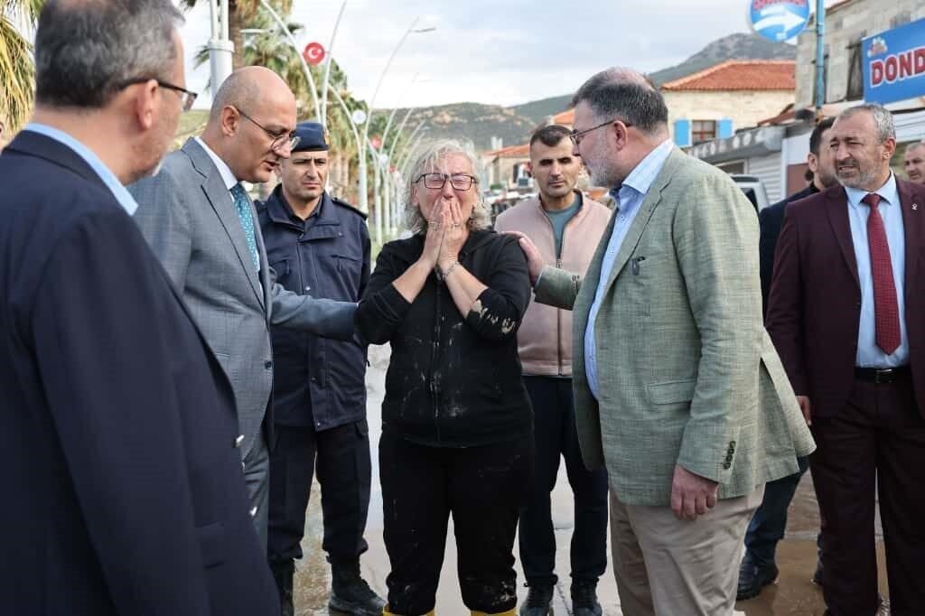 Başkan Saygılı, Foça’da devlet yardımlarının başladığını duyurdu Başkan Saygılı, Foça’da devlet yardımlarının başladığını duyurdu