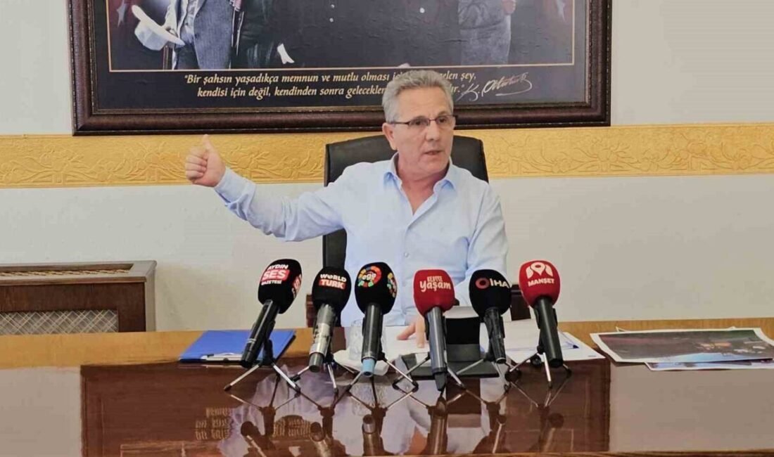 Başkan Tetik: “Ben devletimden para istemiyorum. Bize 100 personel gönderin, maaşını ben ödeyeyim” Aydın’ın Nazilli ilçesindeki ‘Millet Bahçesi’ tartışmasına ilişkin açıklama yapan Nazilli
