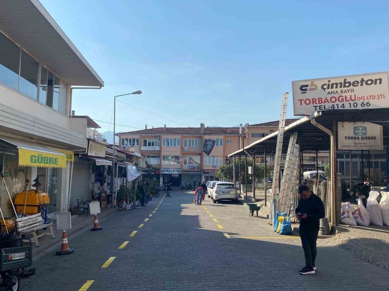 Bozdoğan’daki semt pazarında düzenleme yapıldı