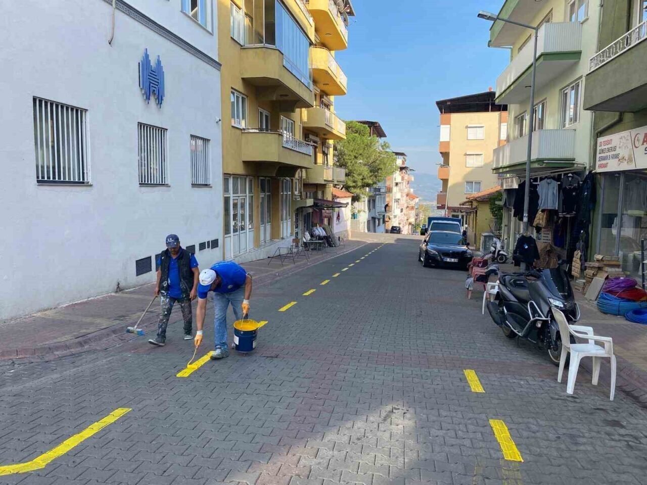 Bozdoğan’daki semt pazarında düzenleme yapıldı