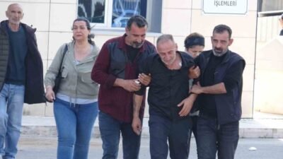 Antalya’da hemşire eşi Sevcan Demir Sakman’ı satırla öldürdüğü iddiasıyla “canavarca