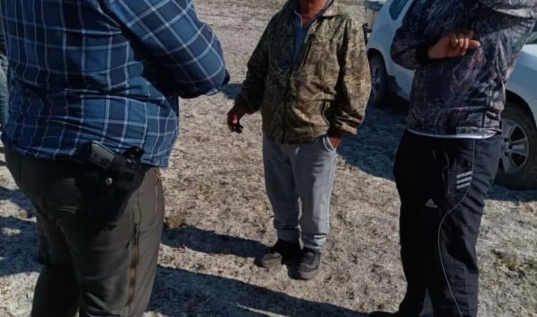 Denizli’de kaçak avcılık ile mücadele kapsamında DKMP ekipleri tarafından yapılan