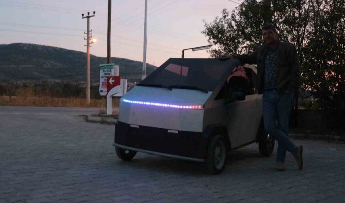 Denizli’de Elon Musk’a taş çıkaran vatandaş, Tesla’nın Cybertruck videolarından ilham