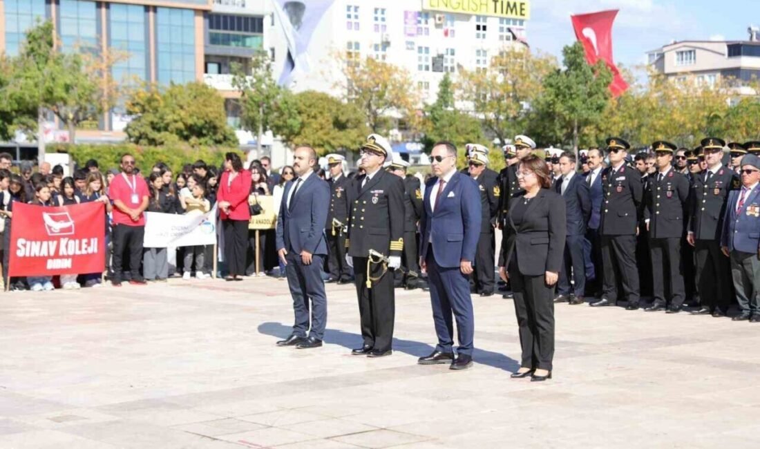Didim’de 29 Ekim Cumhuriyet Bayramı coşkuyla kutlandı 29 Ekim Cumhuriyet Bayramı, Didim’de düzenlenen törenlerle büyük bir coşkuyla