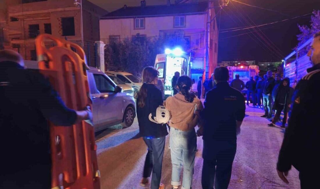 Denizli’de düğün hazırlığı yapılan evde tavanın çökmesi üzerine yaralanan 6