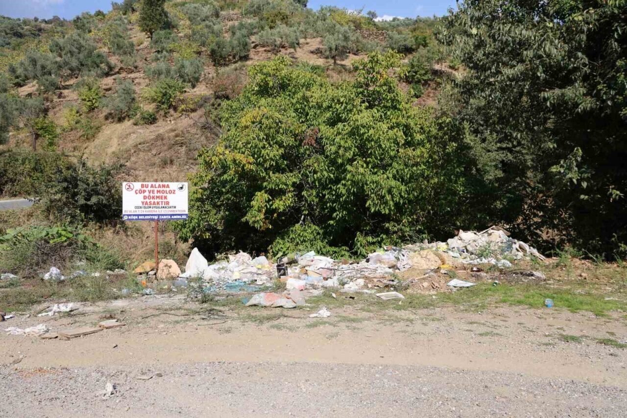Duyarsız vatandaşlar uyarı tabelalarına aldırış etmedi