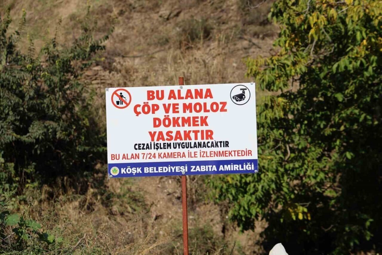 Duyarsız vatandaşlar uyarı tabelalarına aldırış etmedi