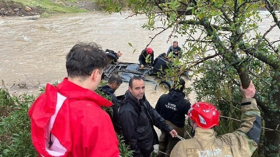 Foça’da sele kapılan kişinin kimliği belirlendi