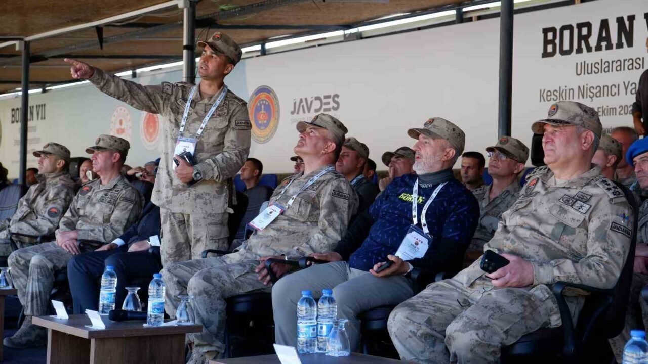 Jandarma’ya yeni atış okulu: Orgeneral Çardakcı’dan Boran VII Finali’nde anlamlı açılış