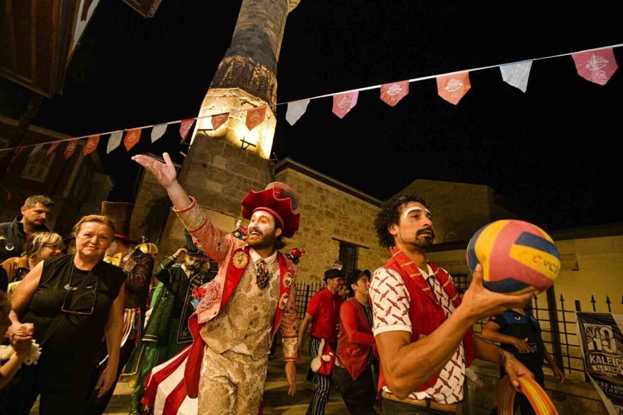 Kaleiçi dört gün boyunca sanat, müzik ve kültürle renklendi