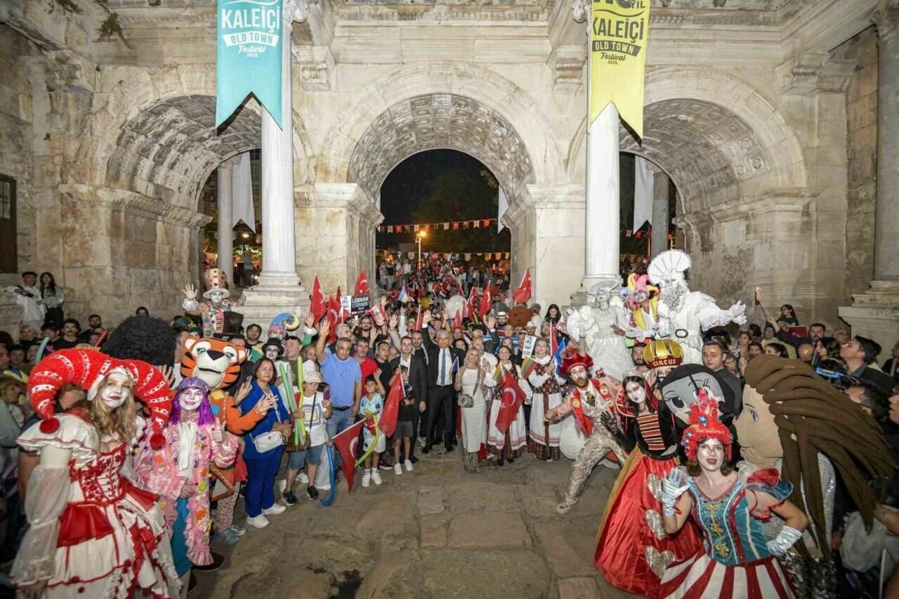 Kaleiçi dört gün boyunca sanat, müzik ve kültürle renklendi