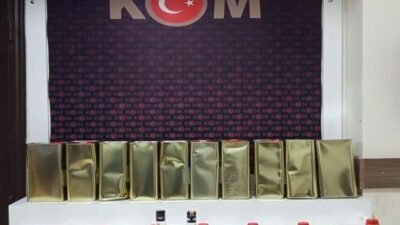 Aydın’ın Didim ilçesinde KOM ekiplerince yapılan operasyonda, kargo paketlerinde gizlenen