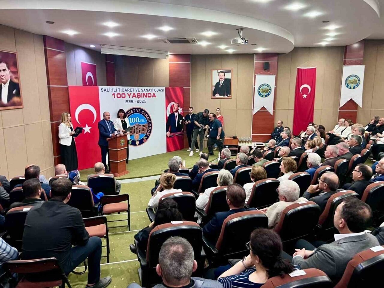 Manisa TSO, Salihli TSO’nun 100. yıl törenine katıldı