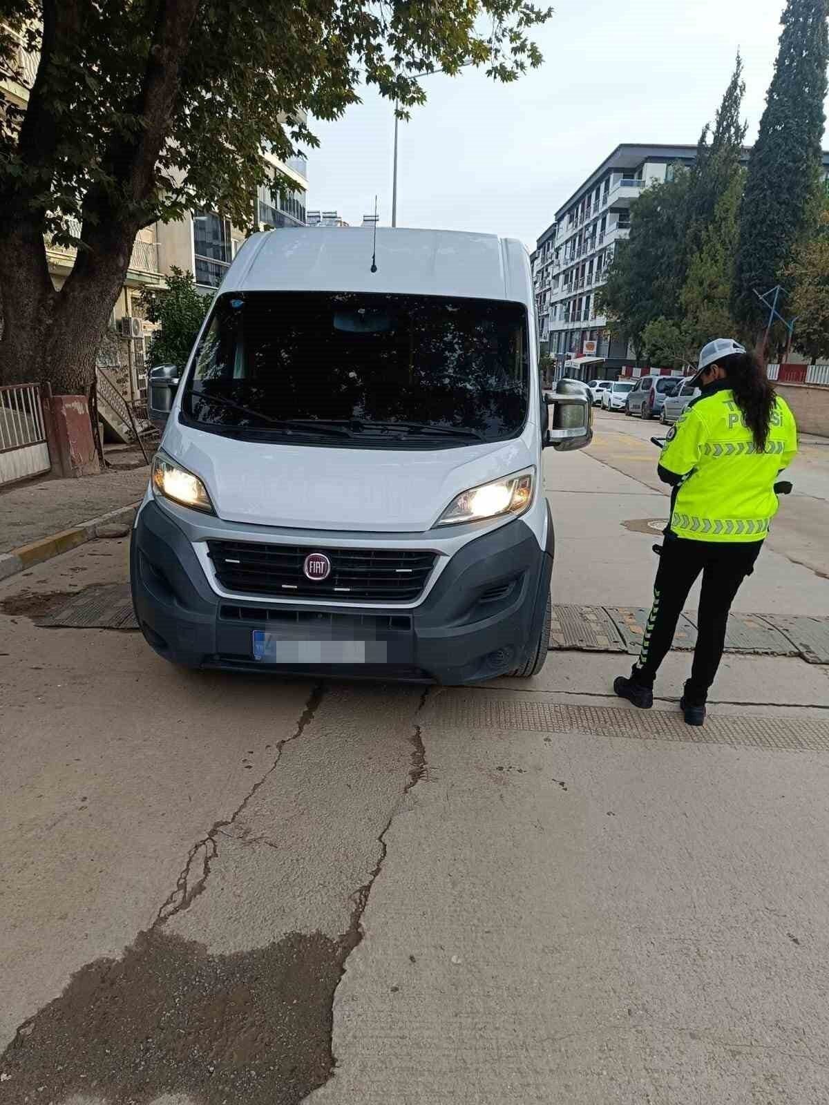 Manisa’da okul servislerine yönelik denetim