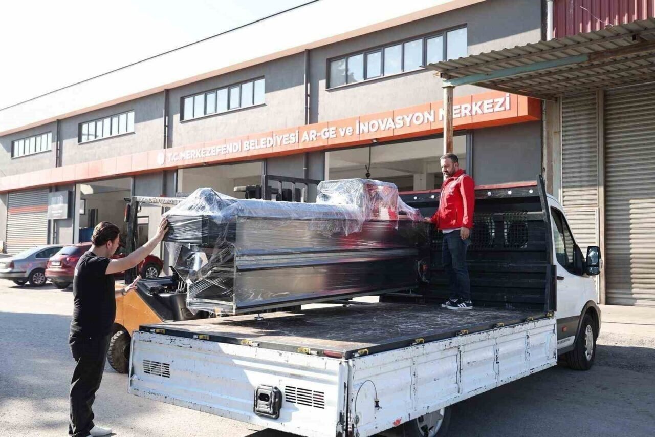 Merkezefendi’de üretilen mama makinelerinin 29. durağı Selçuk oldu