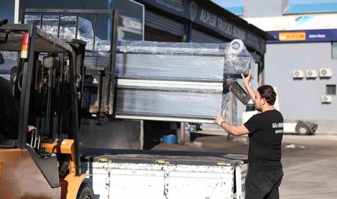Ge merkezi tarafından üretilen mama üretim makineleri, kullanılmaya başlanacağı 29’uncu