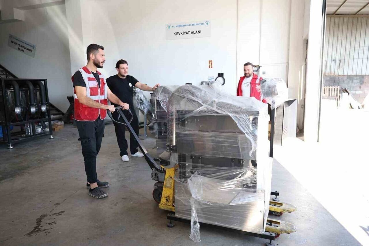 Merkezefendi’de üretilen mama makinelerinin 29. durağı Selçuk oldu