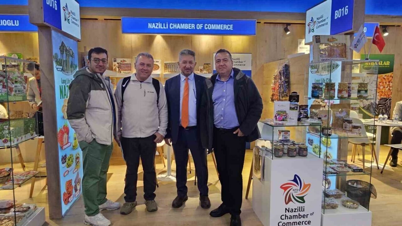 Nazilli Ticaret Odası üyeleri ANUGA Fuarı’nda