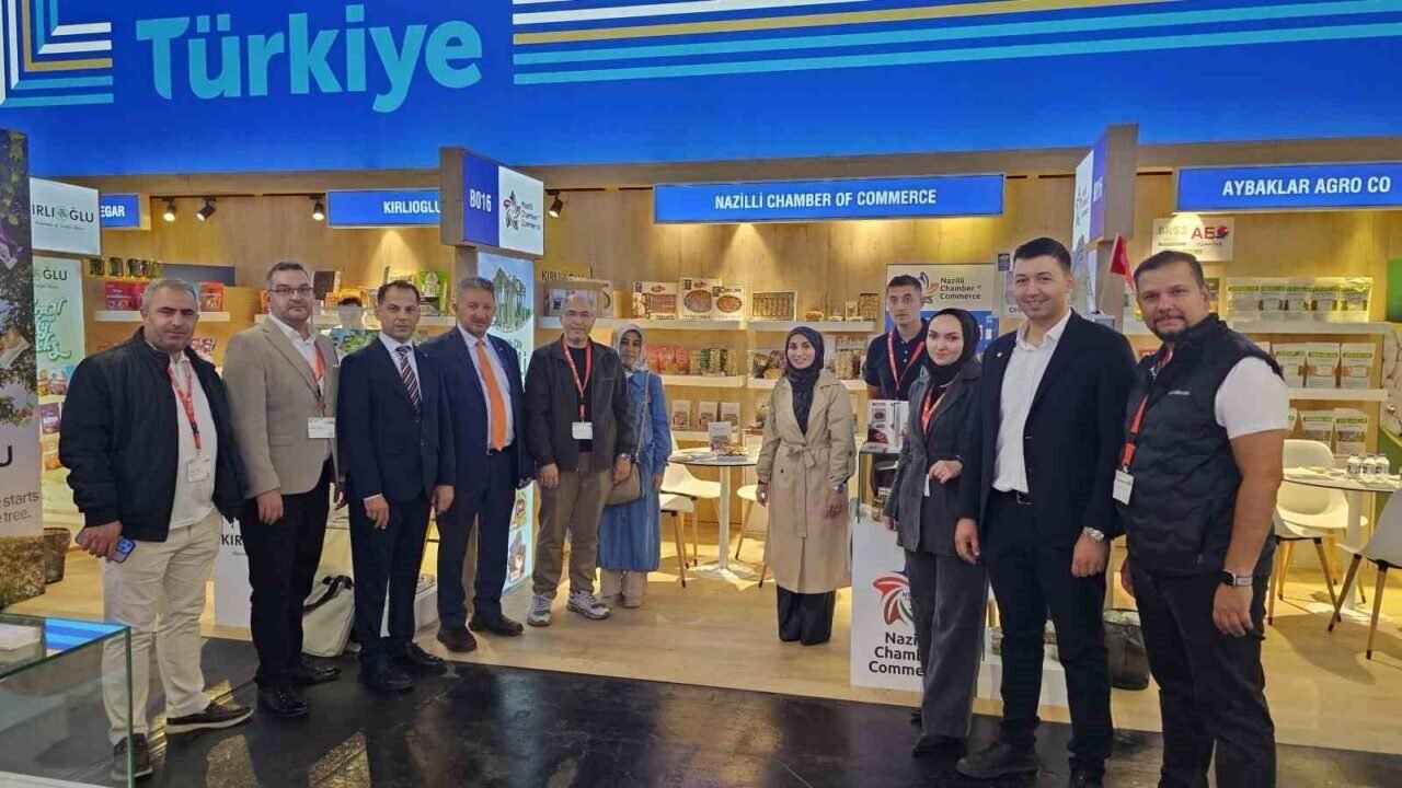 Nazilli Ticaret Odası üyeleri ANUGA Fuarı’nda
