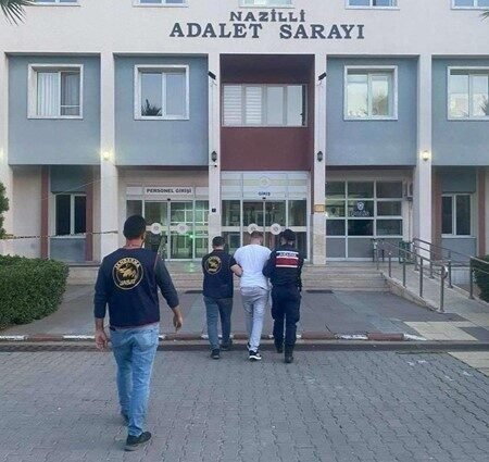 Aydın’ın Nazilli ilçesinde 18 yıl hapis cezası ile aranan uyuşturucu