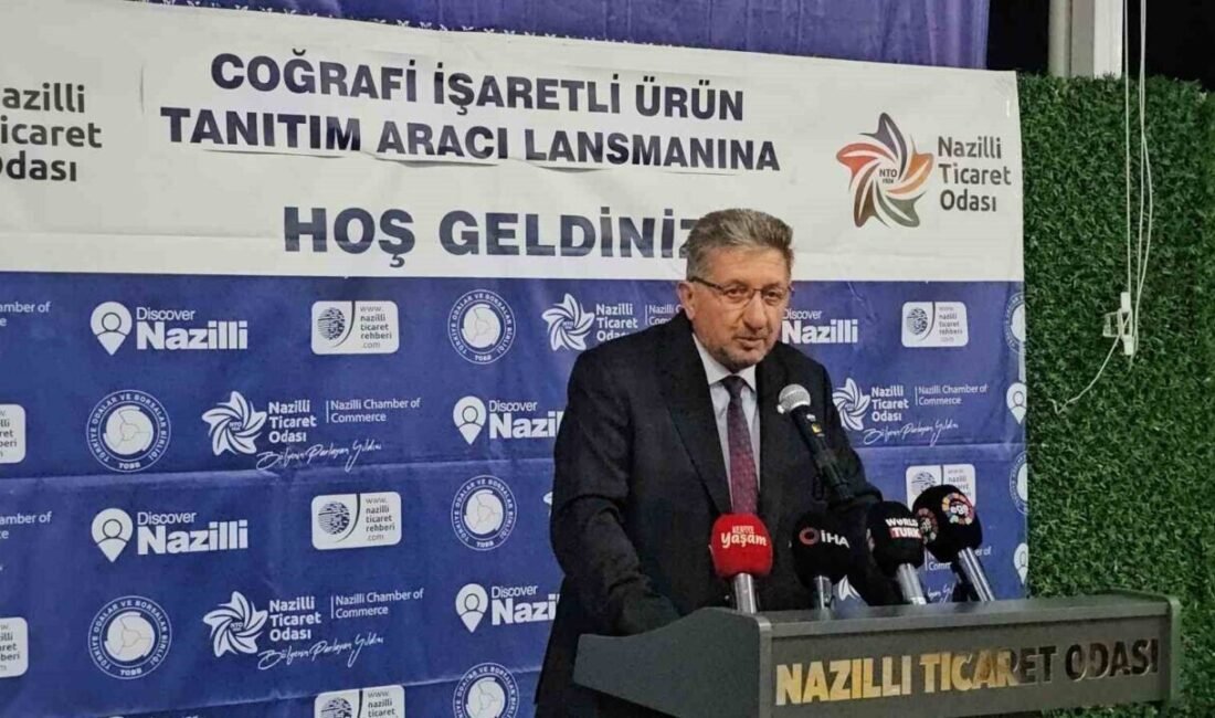 Nazilli Ticaret Odası Yönetim Kurulu Başkanı Nuri Arslan, Aydın’ın doğusunun