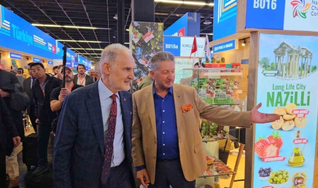 Nazilli Ticaret Odası, Avrupa’nın en büyük uluslararası gıda fuarı ANUGA