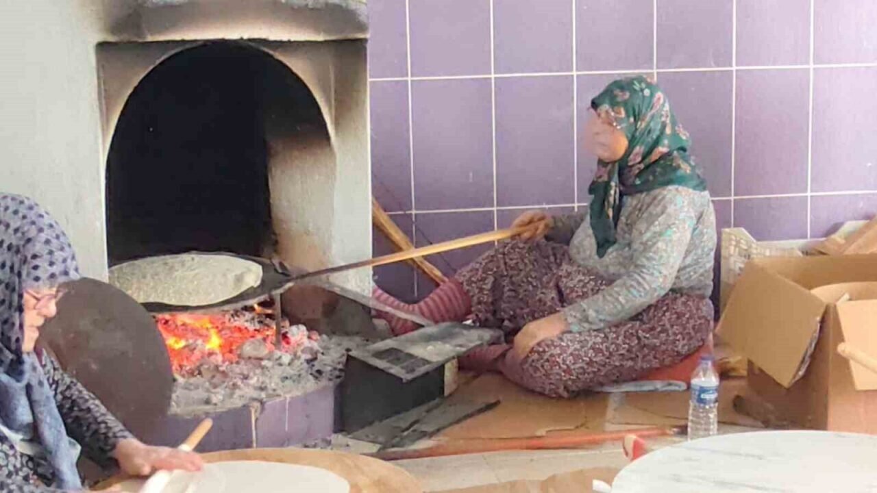 Odun ateşinde 50 yıllık gelenek
