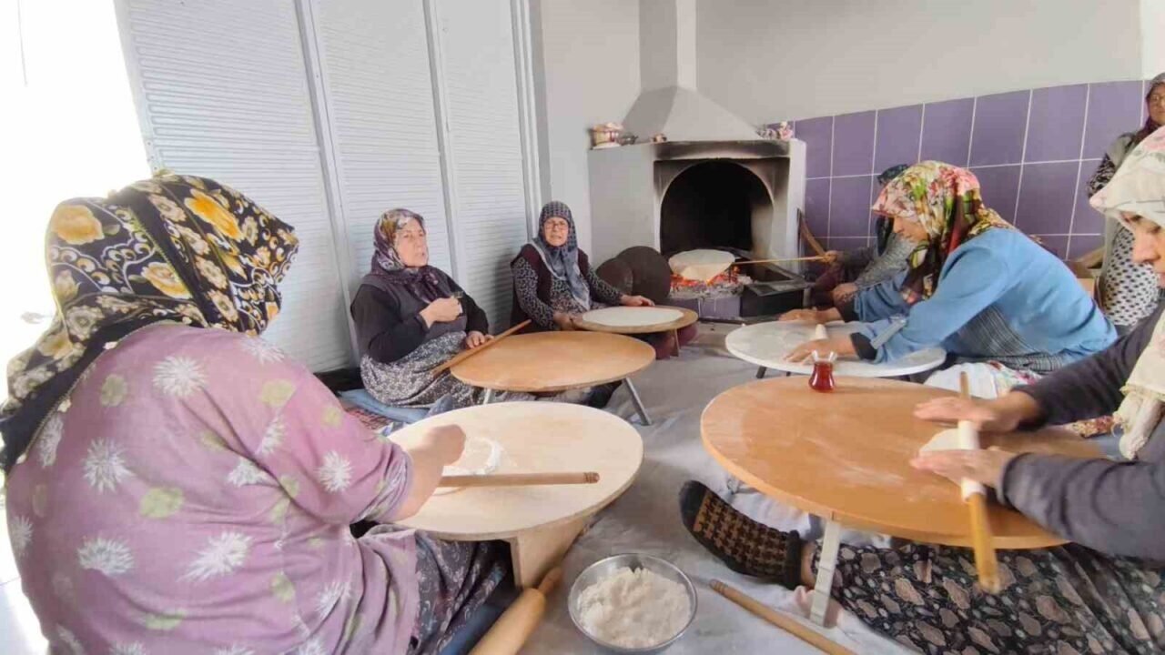 Odun ateşinde 50 yıllık gelenek