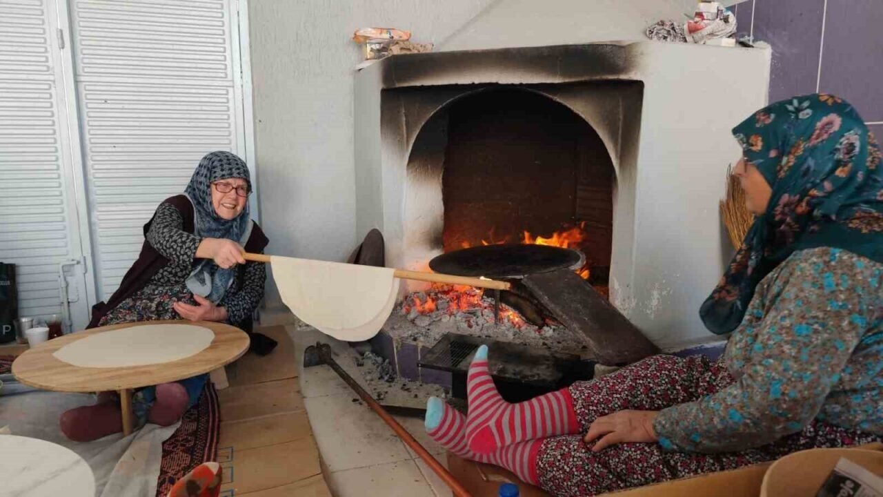Odun ateşinde 50 yıllık gelenek