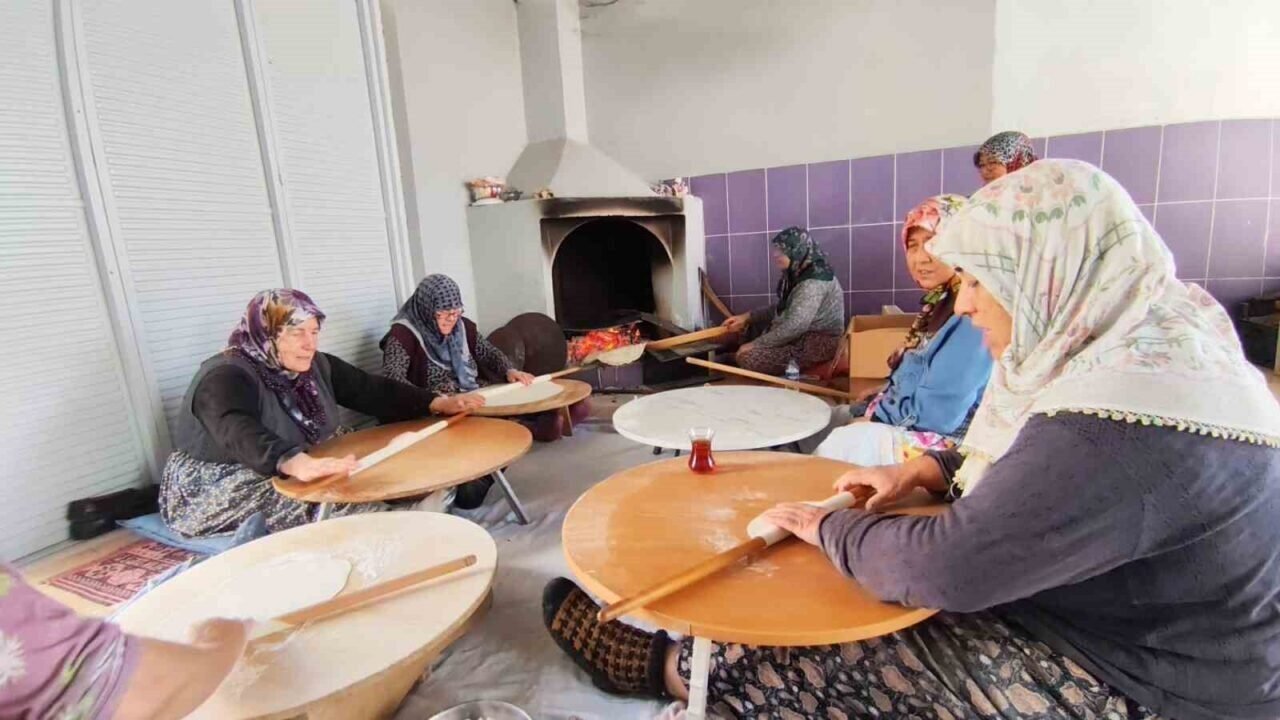 Odun ateşinde 50 yıllık gelenek