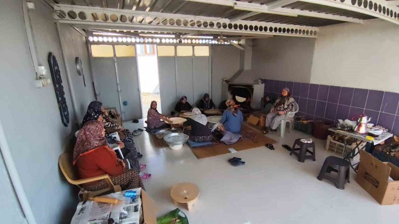 Odun ateşinde 50 yıllık gelenek