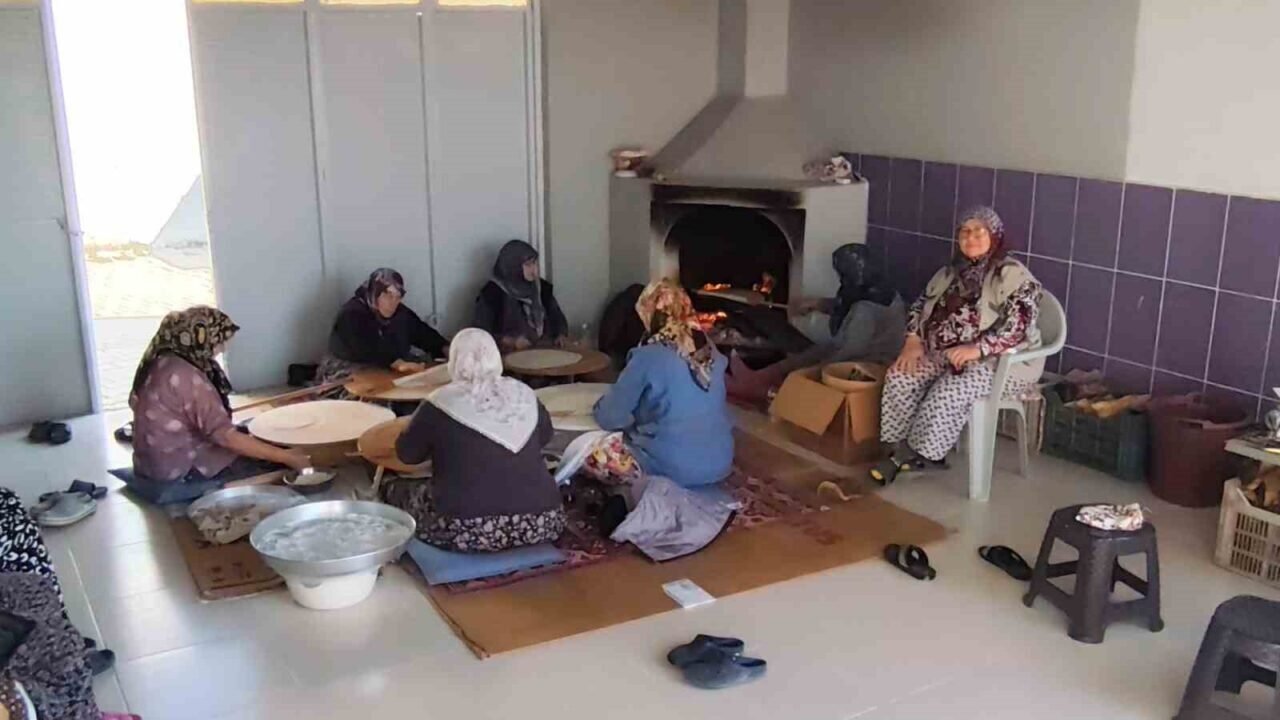 Odun ateşinde 50 yıllık gelenek
