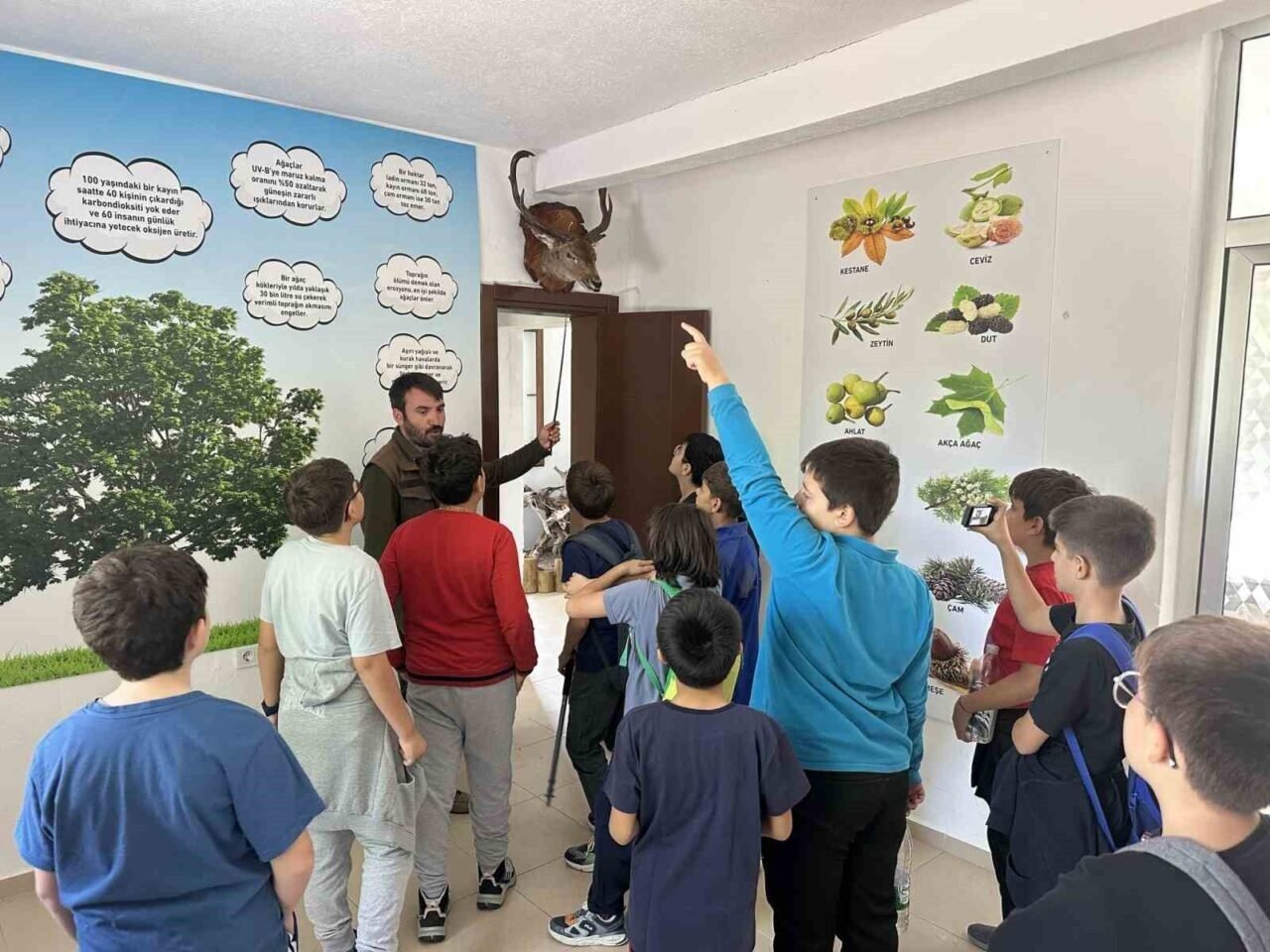 Öğrenciler yaban hayatını yakından tanıdı
