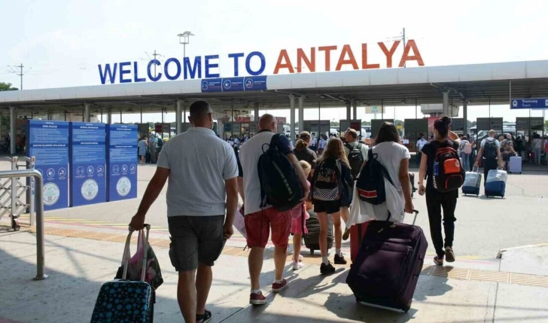 Akdeniz’in gözde turizm merkezi Antalya, 2025 yılının ilk dokuz ayında