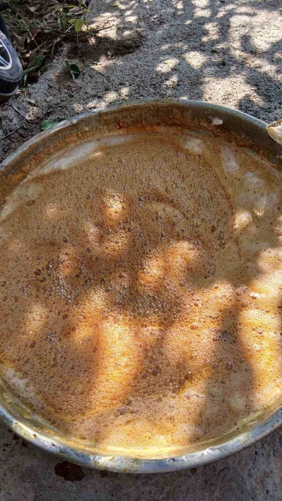 Sarıgöl’de pekmez köpüğü geleneği yaşatılıyor