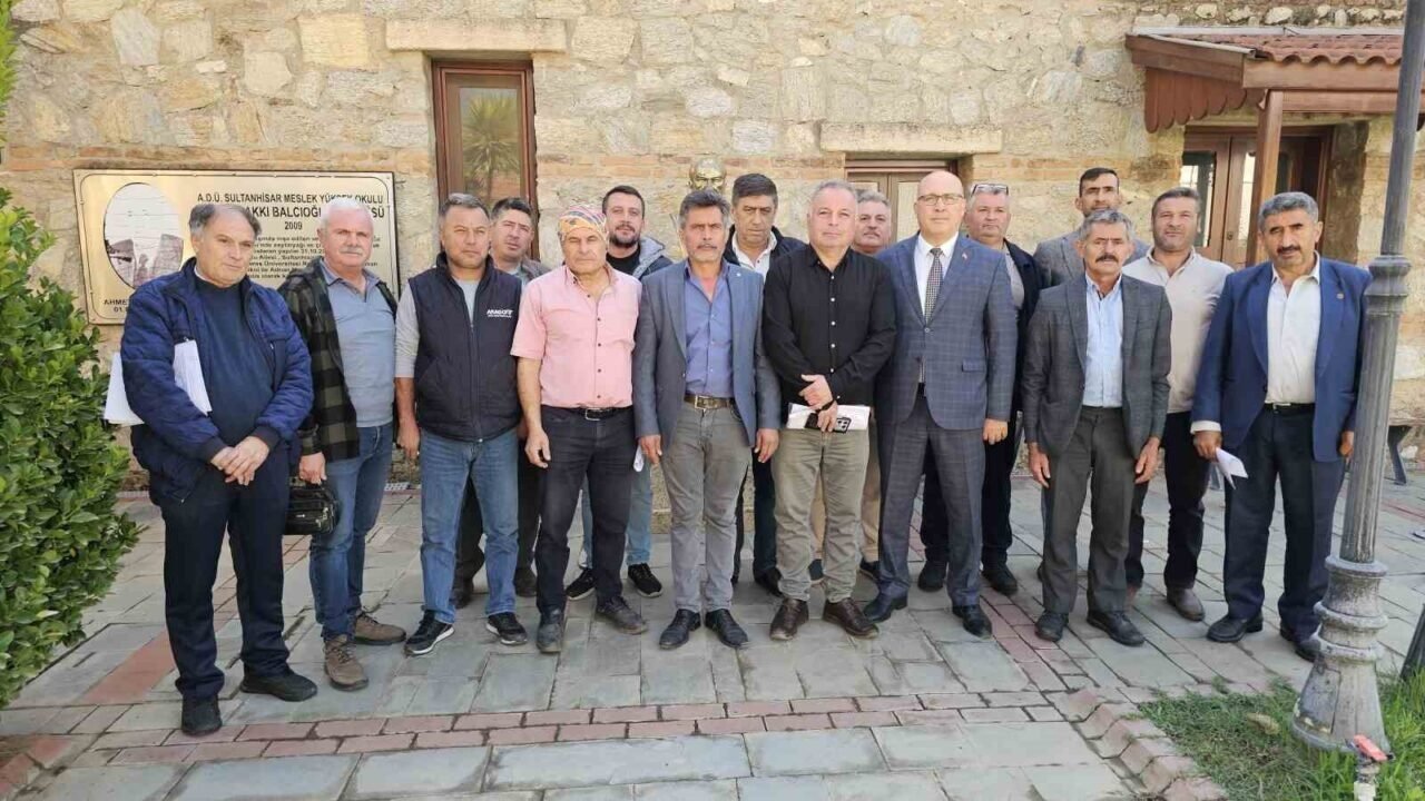 Sultanhisar’da "genel tarım sayımı eksik parseller" konulu toplantı yapıldı
