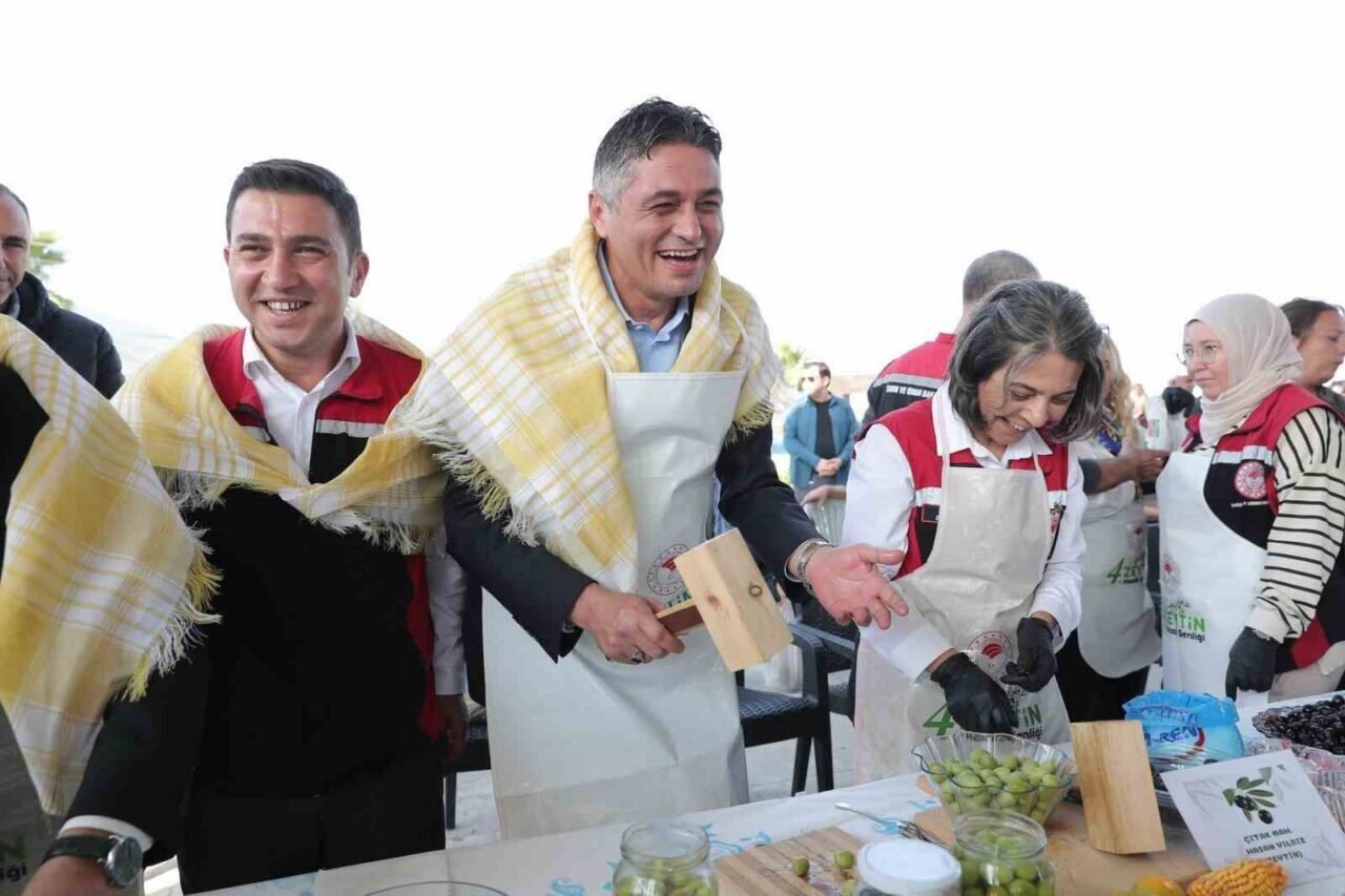 ’Zeytinin Yolculuğu’ Aliağa’da şenlikle kutlandı