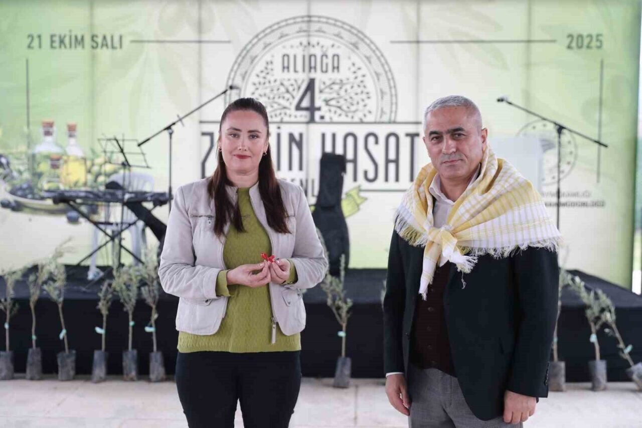 ’Zeytinin Yolculuğu’ Aliağa’da şenlikle kutlandı